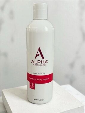 Alpha Skin Care Renewal Body Lotion with 12% Glycolic AHA 12oz